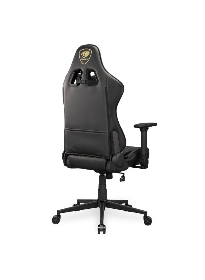 COUGAR ARMOR ONE V2 GOLD Gaming Chair -Black - Image 4